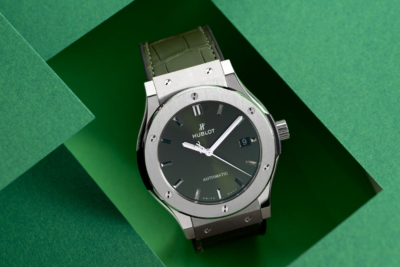Đồng Hồ Hublot Classic Fusion Green Titanium 38mm