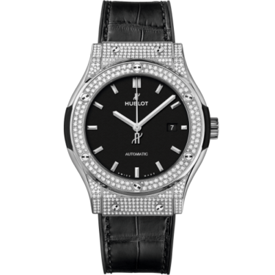 Đồng Hồ Hublot Classic Fusion Titanium Diamonds 38mm