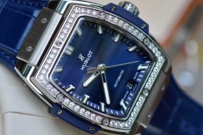 Đồng Hồ Hublot Spirit Of Big Bang Titanium Diamonds Automatic Blue 39mm