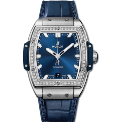Đồng Hồ Hublot Spirit Of Big Bang Titanium Diamonds Automatic Blue 39mm