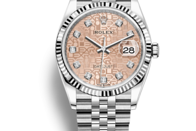 Đồng Hồ Rolex Datejust 36 Mặt Số Vi Tính Hồng 126234