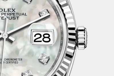 Đồng Hồ Rolex Datejust 36 Mặt Số Vỏ Trai Trắng 126234