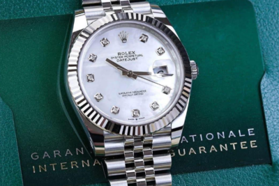 Đồng Hồ Rolex Datejust 41 Mặt Khảm Trai 126334