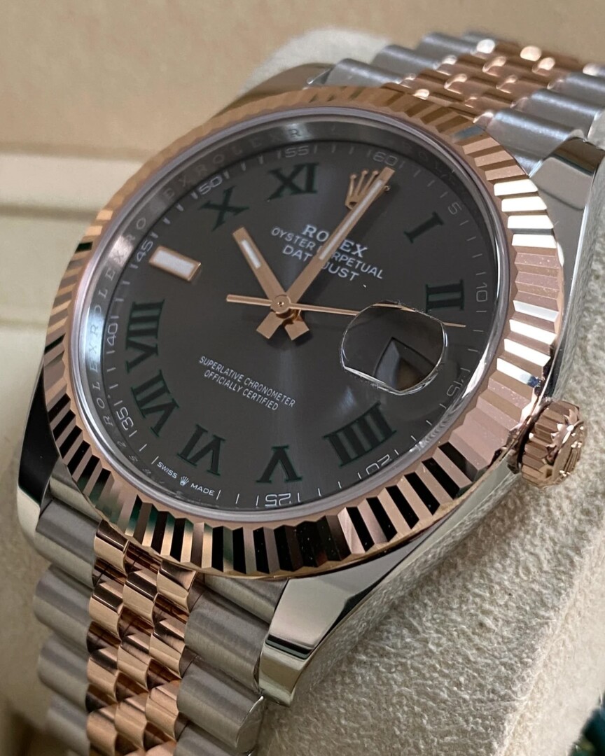 Đồng Hồ Rolex Datejust 41mm Steel & Everose Gold 126331 4