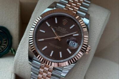 Đồng Hồ Rolex Datejust 41mm Steel & Everose Gold Chocolate Dial 126331