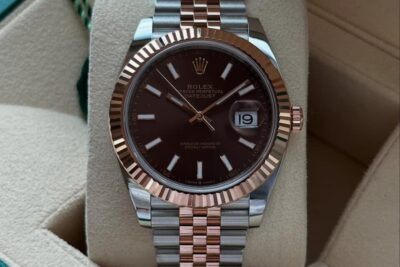 Đồng Hồ Rolex Datejust 41mm Steel & Everose Gold Chocolate Dial 126331