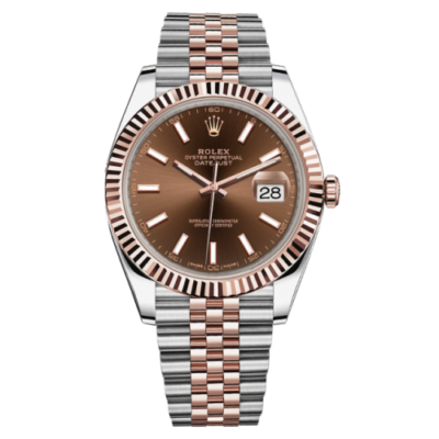 Đồng Hồ Rolex Datejust 41mm Steel & Everose Gold Chocolate Dial 126331