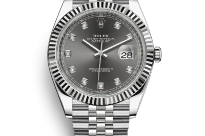 Đồng Hồ Rolex Datejust White Gold Oyster Steel Diamond 126334
