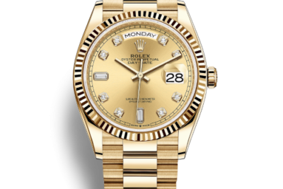 Đồng Hồ Rolex Day Date President Cọc Kim Cương Vàng Khối 18k 18238
