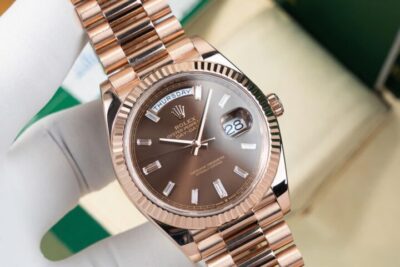 Đồng Hồ Rolex Day Date Chocolate Everose Gold 40mm