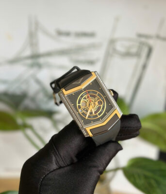 Đồng Hồ Vertu Diamonds Gold Automatic đẹp keng fullbox