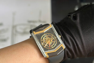 Đồng Hồ Vertu Diamonds Gold Automatic đẹp keng fullbox