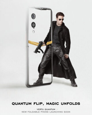 Điện Thoại Vertu Quantum Flip Jade Black Chính Hãng