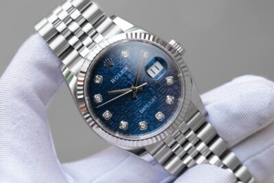 Đồng Hồ Rolex Datejust Mặt Vi tính Xanh Navy 126234