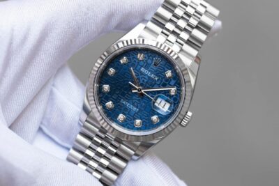 Đồng Hồ Rolex Datejust Mặt Vi tính Xanh Navy 126234