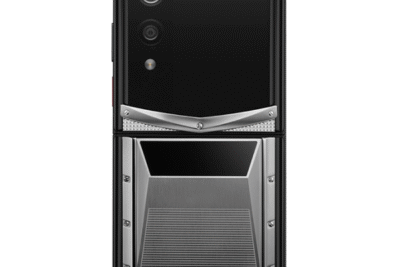 Điện Thoại Vertu Quantum Flip Cyber Silver