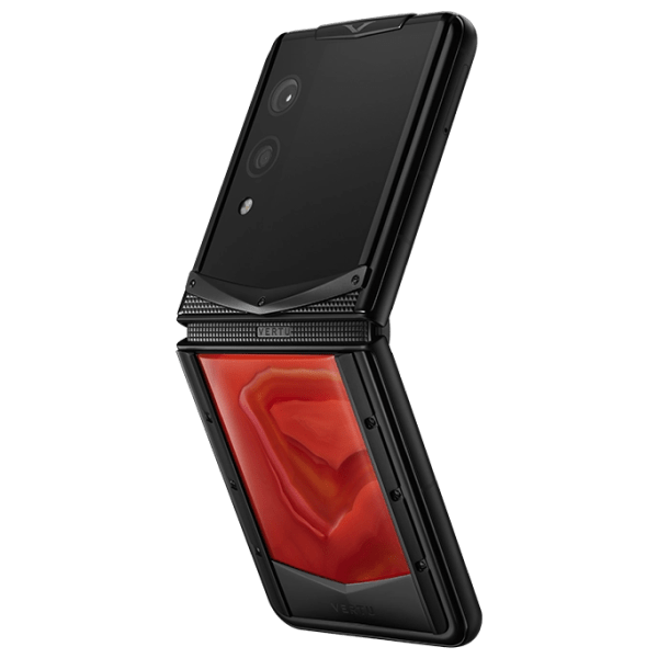 Vertu Quantum Flip Phoenix Flame Agate 1