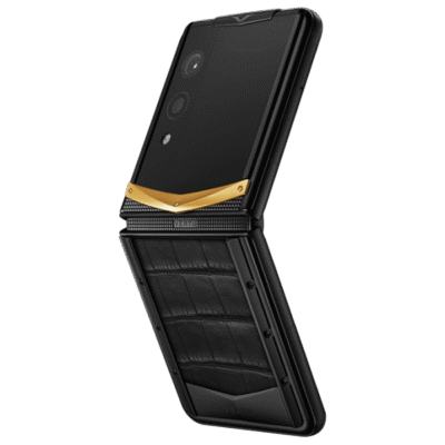 Điện Thoại Vertu Quantum Gold V Basalt Black Alli