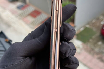 Vertu Aster T Mạ Vàng Da Bê Đỏ Chính Hãng