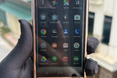 Vertu Aster T mạ vàng da bê nâu – Biểu tượng của đỉnh cao xa xỉ