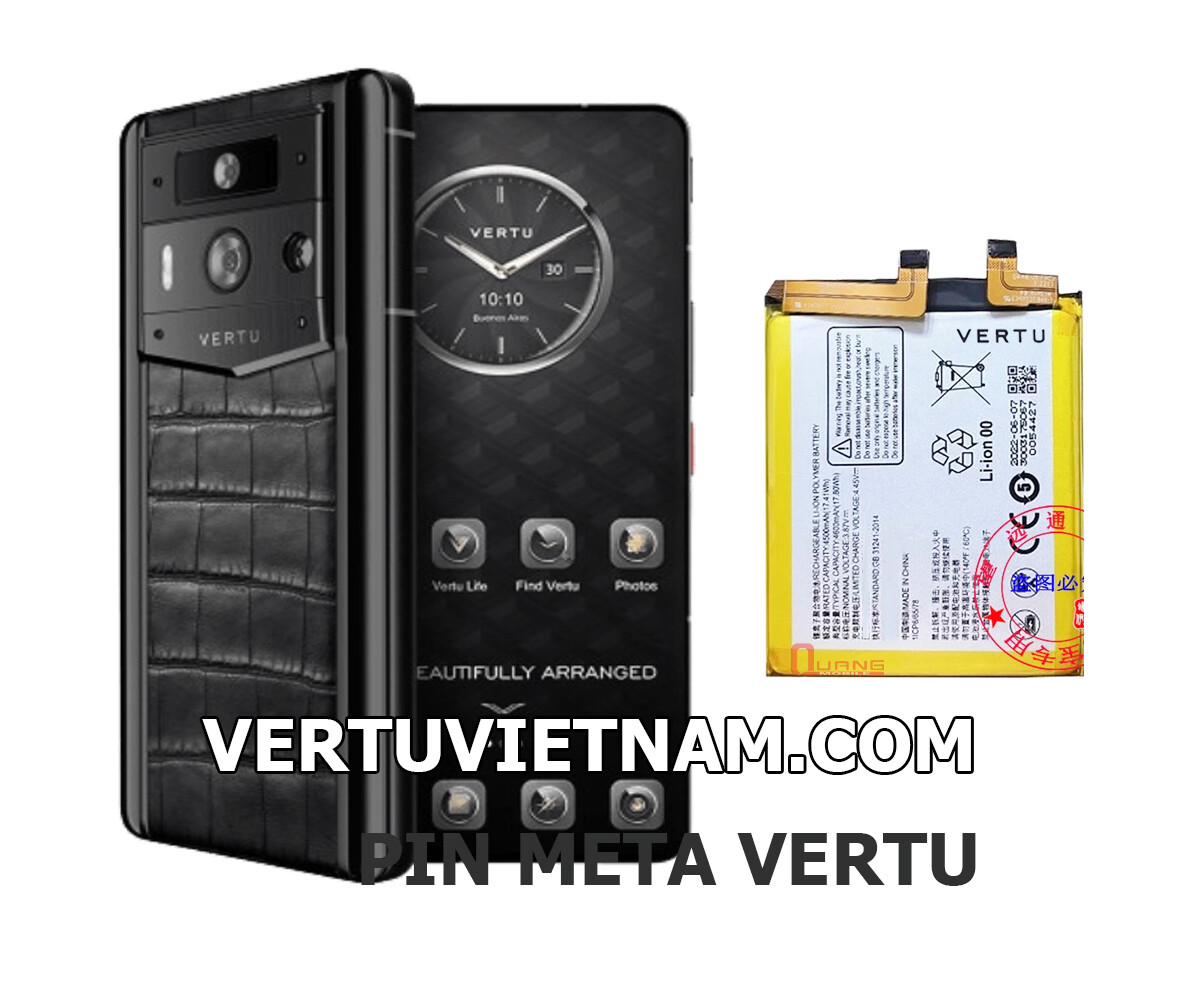 Pin điện thoại Vertu dùng được bao lâu ?