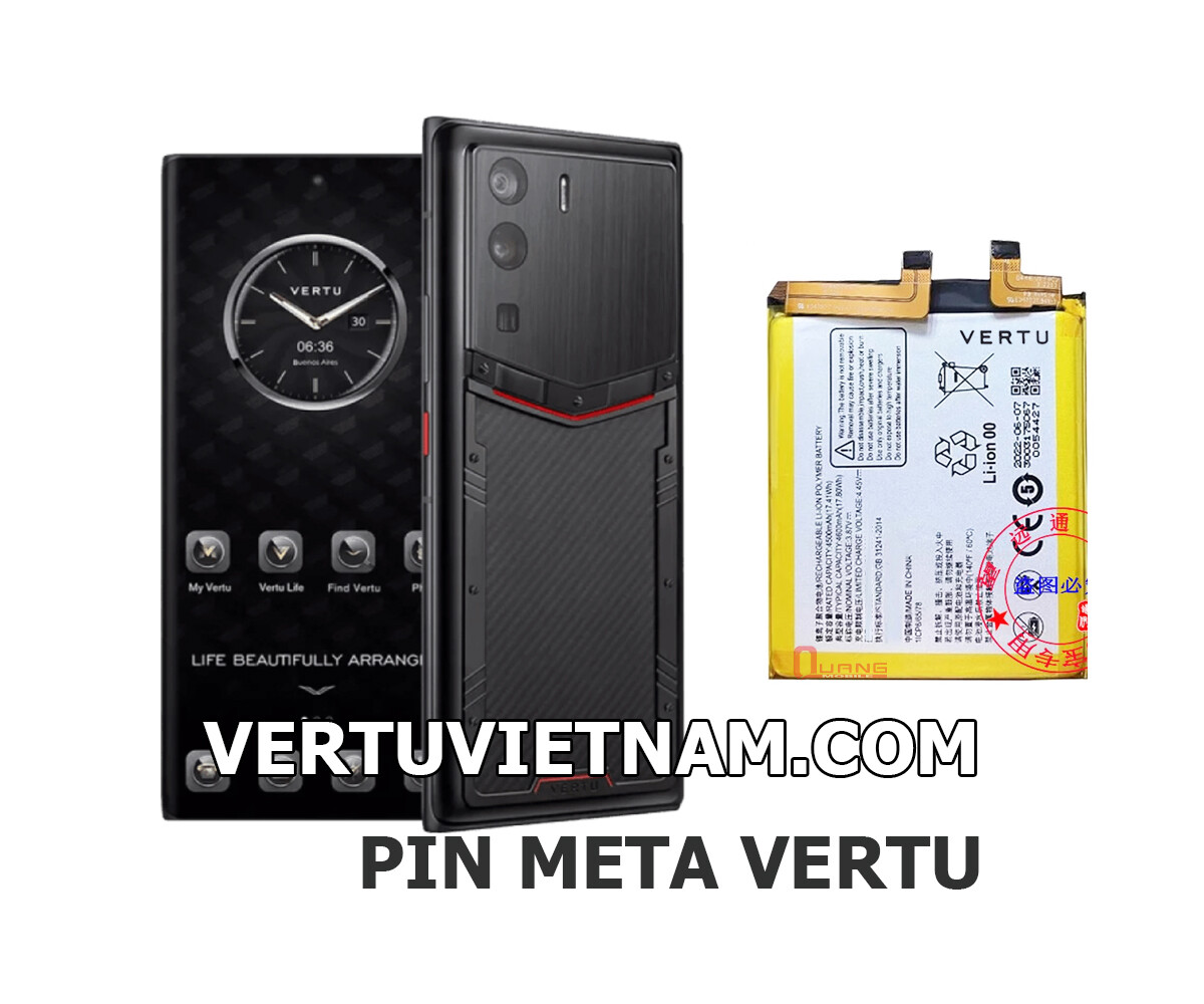 Thời lượng pin của Vertu Metavertu dùng được bao lâu ?