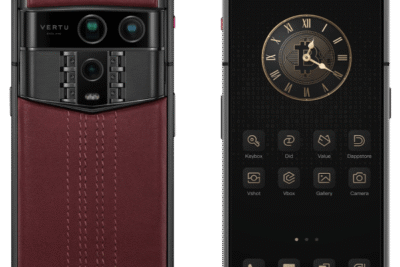 Vertu Agent Q bản thép da cá sấu